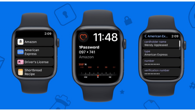 1Password 8 for Apple Watch Released – Includes New Features and Complications