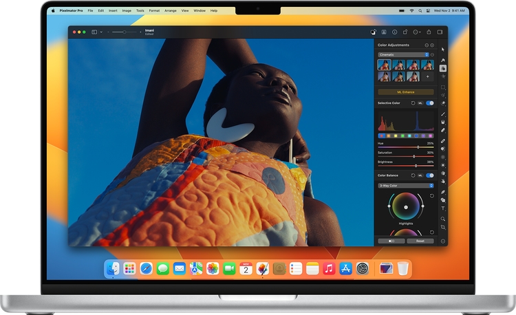 Pixelmator Pro 3.1 Muse Now Available in the Mac App Store – Brings macOS Ventura and AVIF Image support