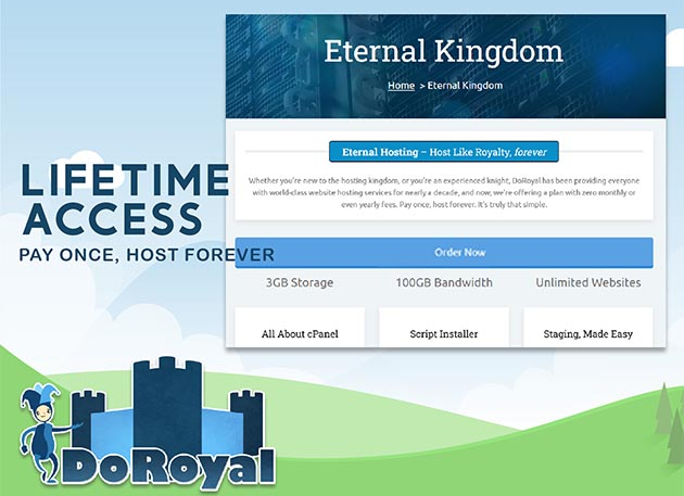 Mactrast Deals: DoRoyal Eternal Kingdom Lifetime Website Hosting