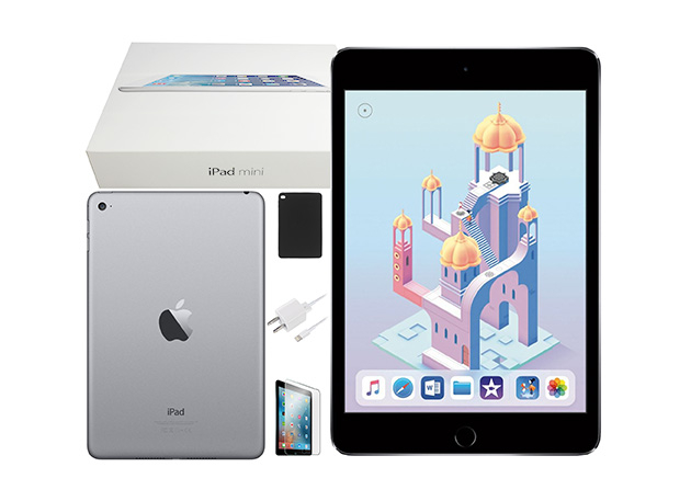 Mactrast Deals: Apple iPad mini 4, 128GB (Refurbished: WiFi + 4G Unlocked) & Accessories Bundle