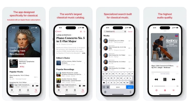 Apple Music Classical Service Launches Later This Month, Now Available for Pre-Order on the App Store