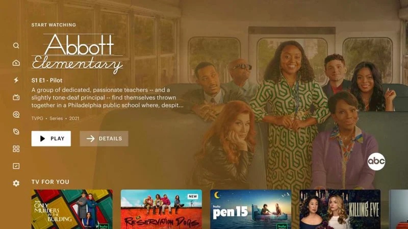 Hulu Begins Rolling Out New Vertical Sidebar in Its Apple TV, Roku, Fire TV, Other Set-Top Box Apps