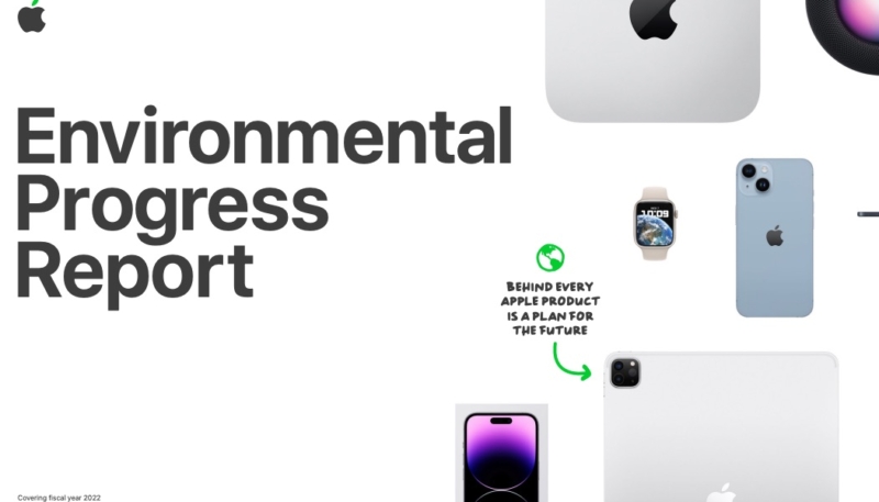 Apple Shares 2023 Environmental Progress Report