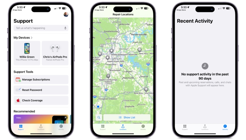 Apple Support App Gets Updated Layout and Provides Easier Access to Local Providers