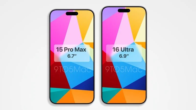 Supposed iPhone 16 Pro Max CAD Model Shows Off Significantly Taller Display, iPhone 16 Rumored to Have Vertical Camera Layout