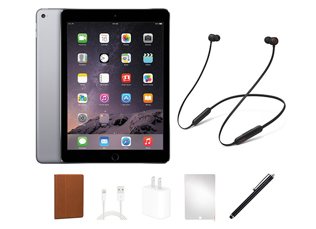 Mactrast Deals: Apple iPad Air – Black (Wi-Fi Only) Bundle with Beats Flex Headphones (Refurbished)