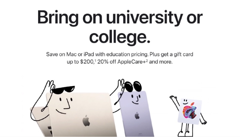 Apple Back to School 2023 Promo Launches in Canada and Mexico
