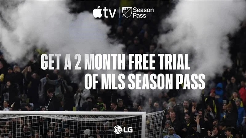 Two Free Months of Apple’s MLS Season Pass Now Available to LG Smart TV Owners