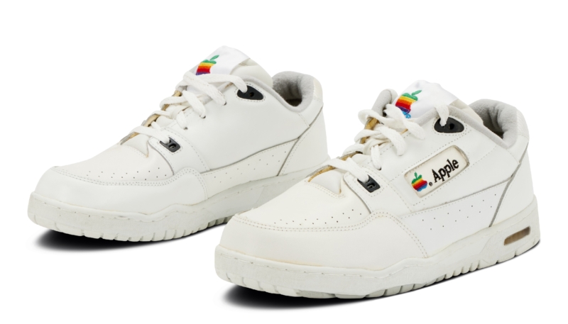 ‘Ultra-Rare’ Mid-90s Omega Sports Apple Computer Sneakers On Sale for $50,000