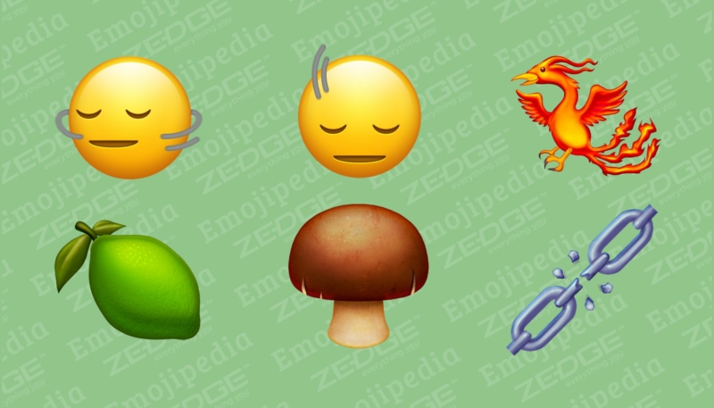 Shaking Heads, Mushrooms, and a Phoenix, Oh My! Here Are the Emoji We Could See in 2024