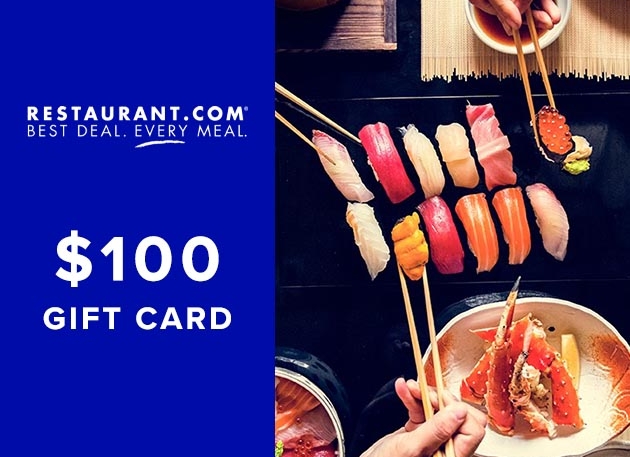 Mactrast Deals: Deal Days Dinner for 2: Two $100 Restaurant.com eGift Cards for $20
