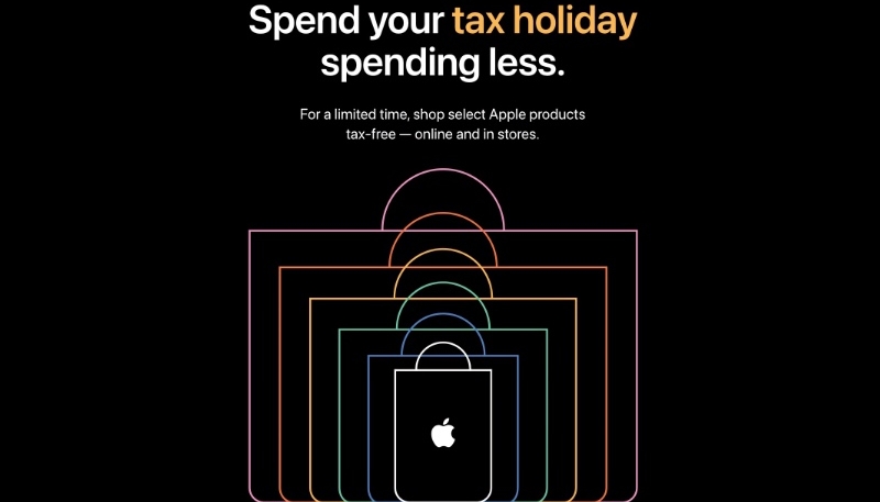 Apple Lists Which Products Are Eligible for the Upcoming U.S. Sales Tax-Free Holidays