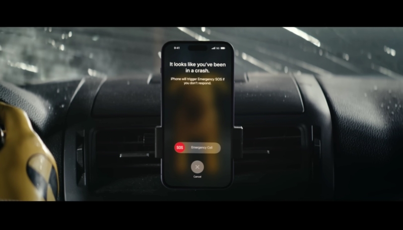 New iPhone 14 Ads Promote Long Battery Life and Crash Detection