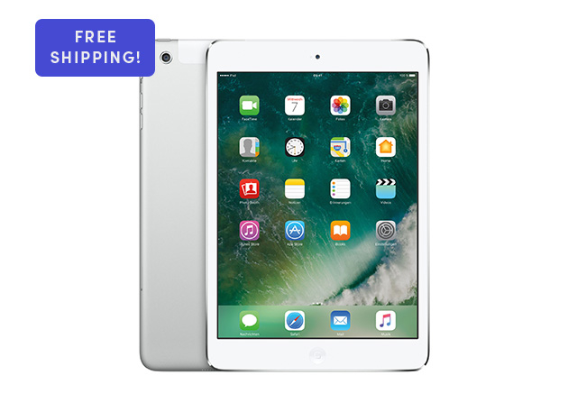 Mactrast Deals: Apple iPad mini 2 (2013) 7.9″ 16GB – Silver (Refurbished: Wi-Fi Only)