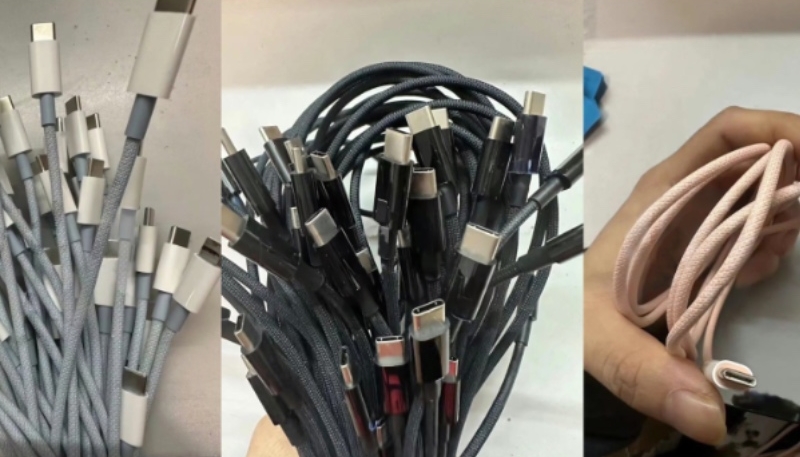 Leaker Claims iPhone 15 Box to Include With Color-Matching Braided USB-C Cable