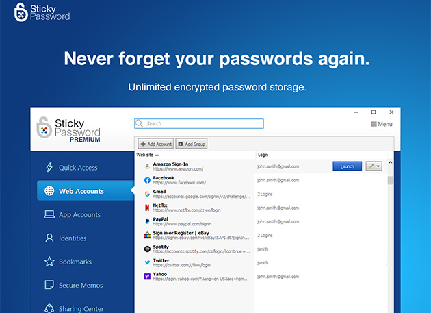Mactrast Deals: Sticky Password Premium: Lifetime Subscription