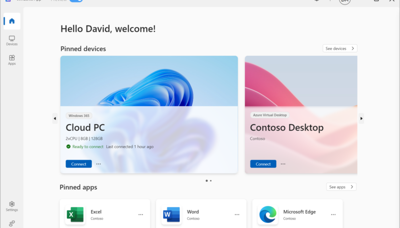 Microsoft ‘Windows App’ Offers Access to Windows PCs From Other Devices