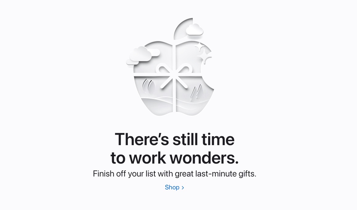Today, December 21 is Apple's Online Holiday Shopping Deadline in the United States