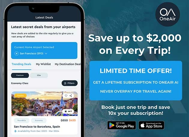 Mactrast Deals: OneAir Premium Plan: Lifetime Subscription (Save Big on Flights, Hotels & More)