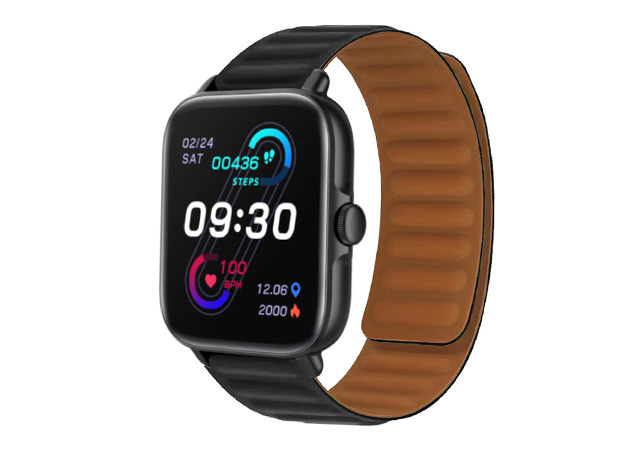 Mactrast Deals: MagPRO Smartwatch with Magnetic Band & Activity Tracker (Black)