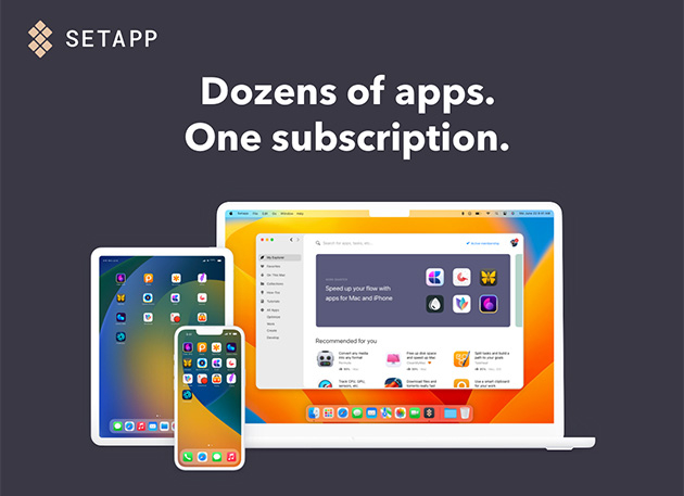Mactrast Deals:  Setapp Personal Mac Plan: 1-Year Subscription