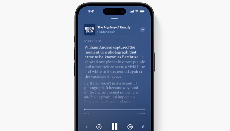 iOS 17.4 Beta Brings Auto-Generated Transcripts to Apple Podcasts App