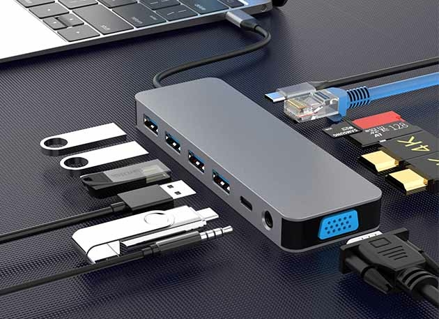 Mactrast Deals: 13-in-1 Docking Station with Dual HDMI