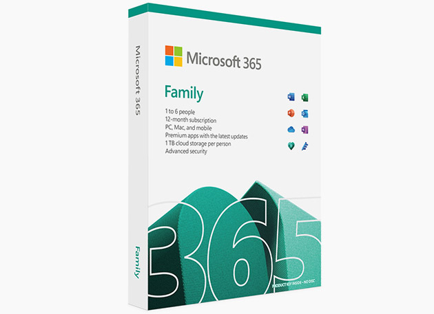 Mactrast Deals: Microsoft 365: 1-Year Subscription (Family/Up to 6 Users)