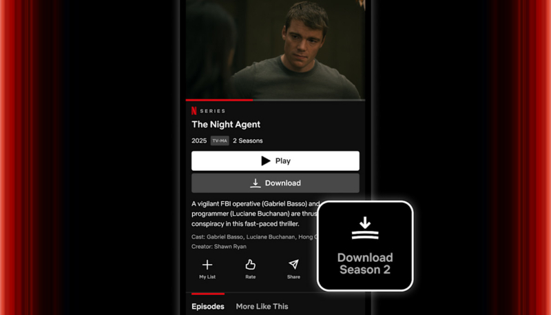 Netflix’s iPhone & iPad App Update Brings New One-Tap Full-Season Download Feature