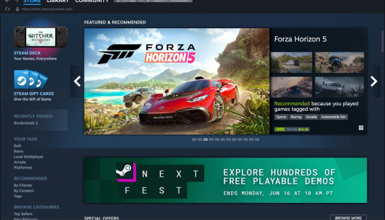 Image of new Apple Silicon-native version of Steam.