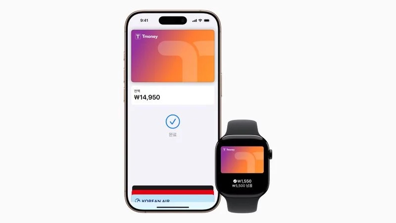 South Korean Tmoney Card Now Supported in Apple Wallet App