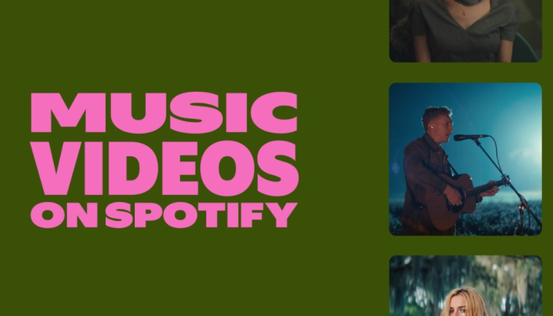 Music Videos Now Available to Spotify Premium Users in US and Canada