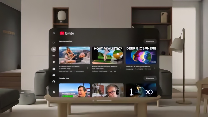 Official YouTube App Launches on Apple Vision Pro