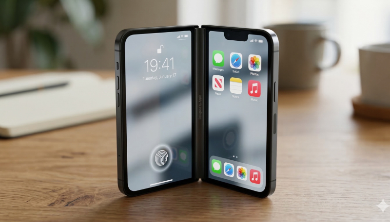 New Foldable iPhone With Touch ID on the Way Later This Year