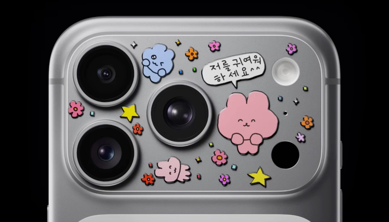 Apple Gives Its iPhone 17 Pro Some Sticker Love in These New South Korean YouTube Channel Ads