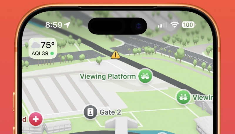 Apple Maps Adds Immersive 3D Experience of Miami F1 Grand Prix