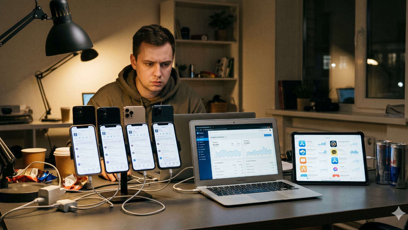 Google Gemini image showing scammy App Store Developer