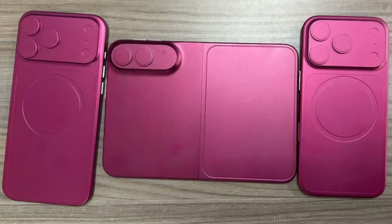 Foldable iPhone Design Revealed in Images of Dummy Models