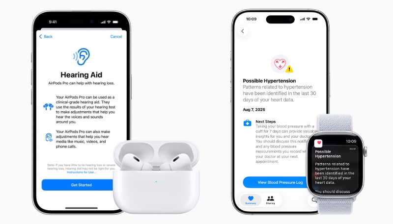 Apple Expands Apple Watch Hypertension Alerts and AirPods Hearing Aid Feature to Additional Countries