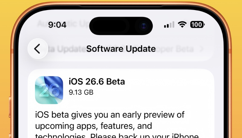 Apple Seeds First Betas of iOS 26.6 and iPadOS 26.6 to Developers for Testing