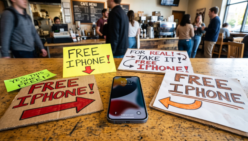 UGH! Here Comes Another New ‘Free iPhone’ Scam
