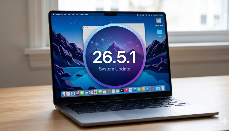 macOS Tahoe 26.5.1 Fixes Shutdown Issue That Affects Enterprise Users on M5 Macs
