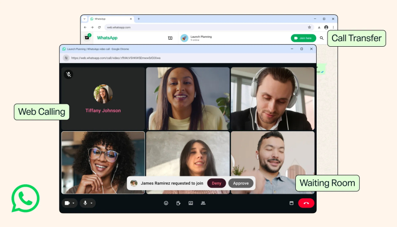 WhatsApp Now Offering Web Calling, Call Transfer Across Devices, and More