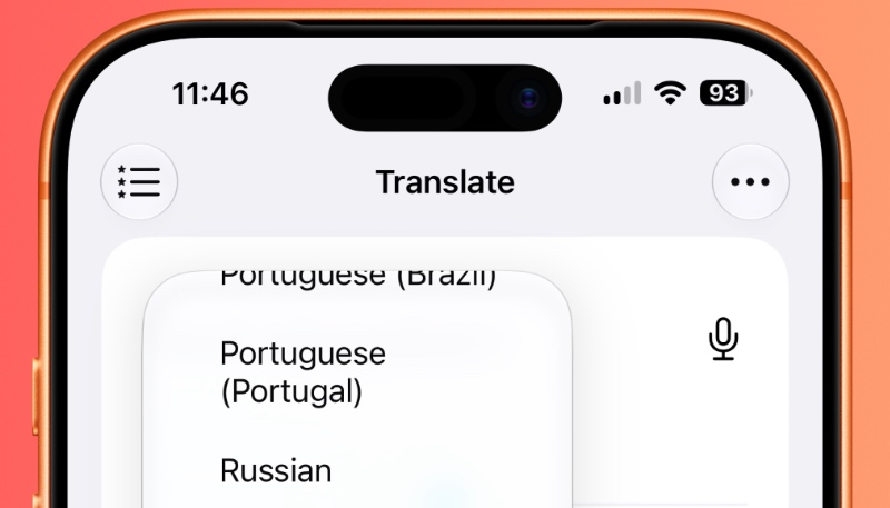 iOS 27 Adds New Languages and Accents to Apple Translate
