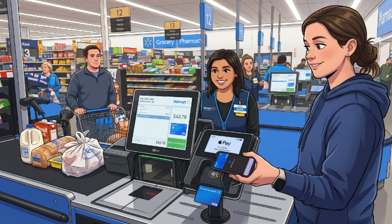 Walmart Finally to Begin Accepting Apple Pay in Its U.S. Stores