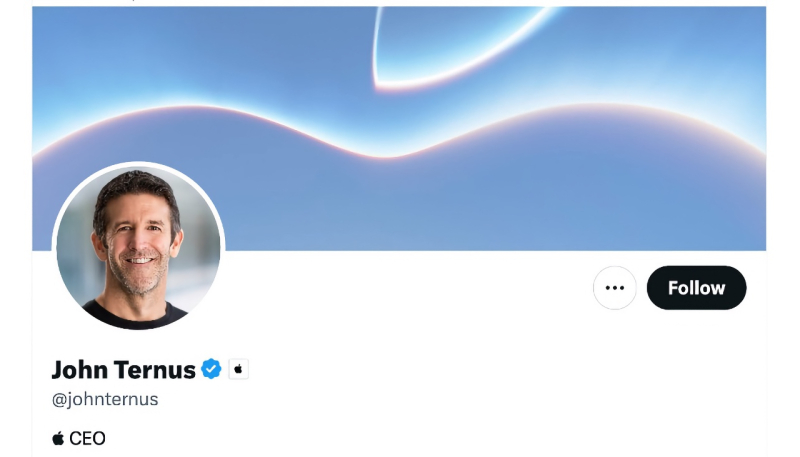 John Ternus is Now Officially Apple’s CEO, With a Shiny New X Account and Everything!
