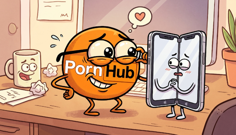 Apple Users Prefer the iPhone Duo Over Porn(Hub)