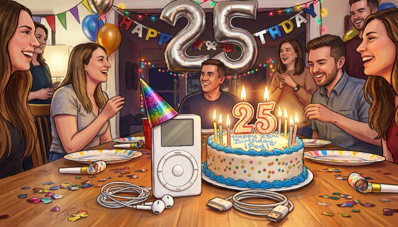 Happy 25th Birthday to Apple’s OG iPod