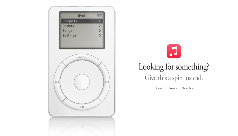 Celebrate the OG iPod’s 25th Birthday With a Hidden iPod You Can Actually Play With